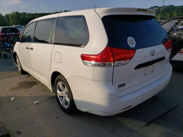 Photo 2 from auction – 2011 TOYOTA SIENNA with VIN 5TDZK3DC0BS031000