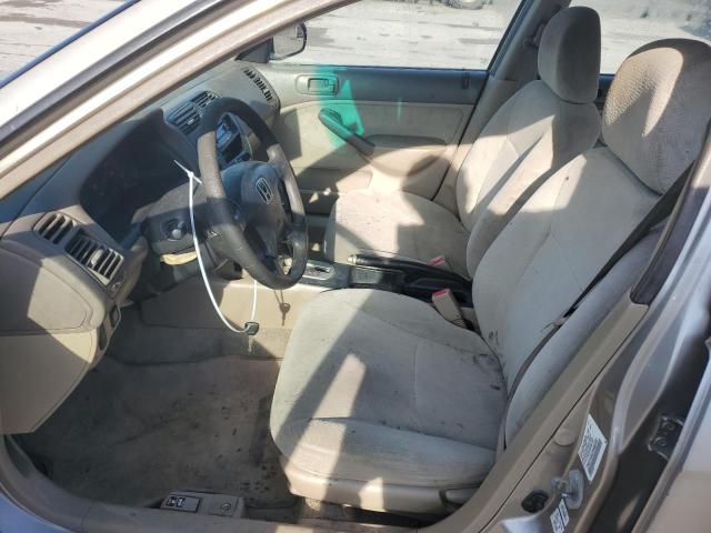 Photo 7 from auction – 2001 HONDA CIVIC LX with VIN 2HGES16521H583193