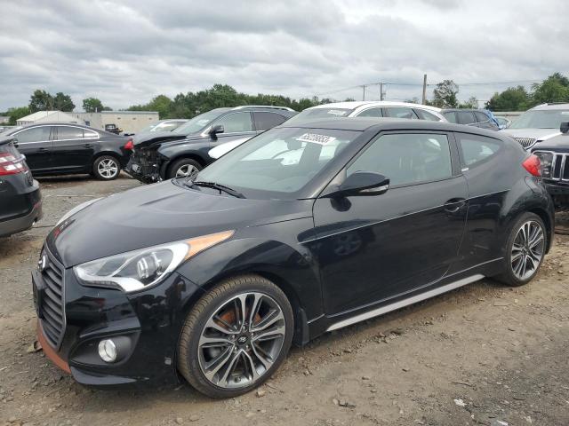 HYUNDAI VELOSTER T 2016 with VIN KMHTC6AE1GU265512 - Photo from auction