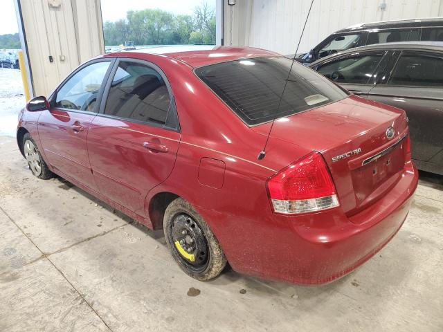 Photo 2 from auction – 2008 KIA SPECTRA EX with VIN KNAFE121785561119