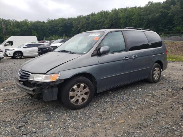HONDA ODYSSEY EX 2002 with VIN 5FNRL189X2B042106 - Photo from auction