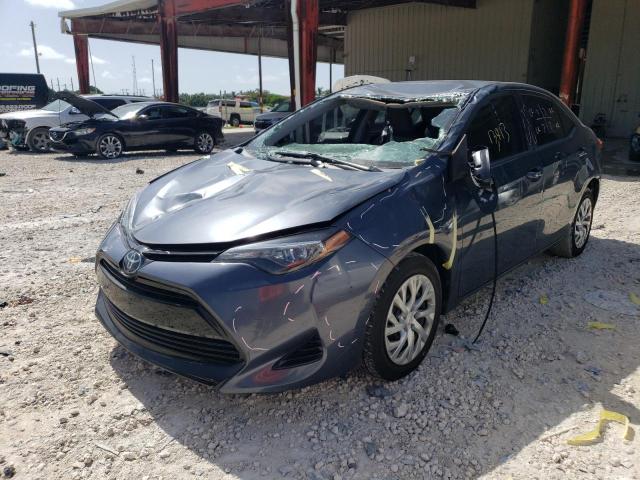 TOYOTA COROLLA L 2018 with VIN 5YFBURHE1JP839308 - Photo from auction
