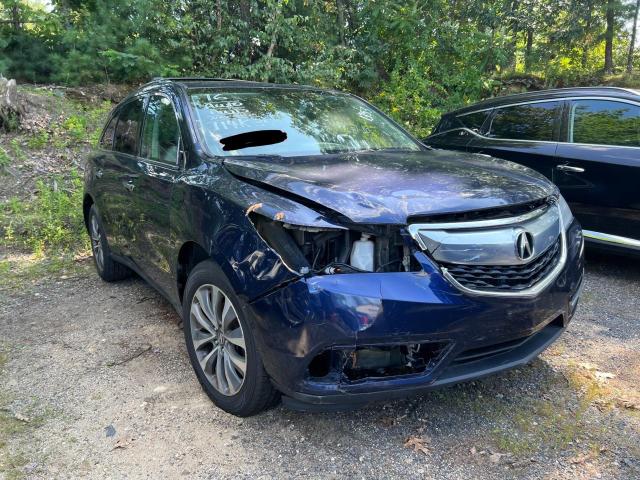 ACURA MDX TECHNO 2016 with VIN 5FRYD4H45GB033026 - Photo from auction