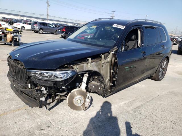 BMW X7 XDRIVE4 2022 with VIN 5UXCW2C07N9M94586 - Photo from auction