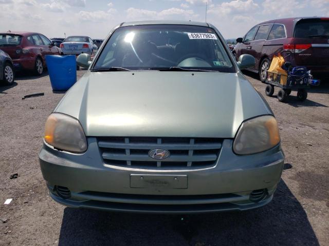 Photo 5 from auction – 2003 HYUNDAI ACCENT GL with VIN KMHCG35C83U260880
