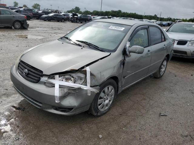 TOYOTA COROLLA CE 2003 with VIN JTDBR32E630042508 - Photo from auction