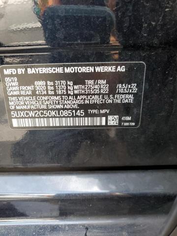Photo 14 from auction – 2019 BMW X7 XDRIVE4 with VIN 5UXCW2C50KL085145