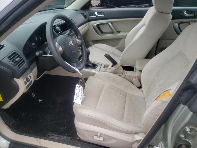 Photo 7 from auction – 2009 SUBARU LEGACY 2.5 with VIN 4S3BL616296225360