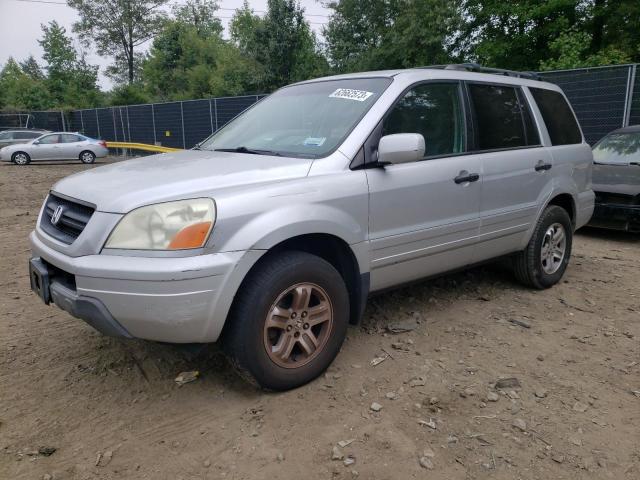 HONDA PILOT EXL 2005 with VIN 2HKYF18745H563636 - Photo from auction
