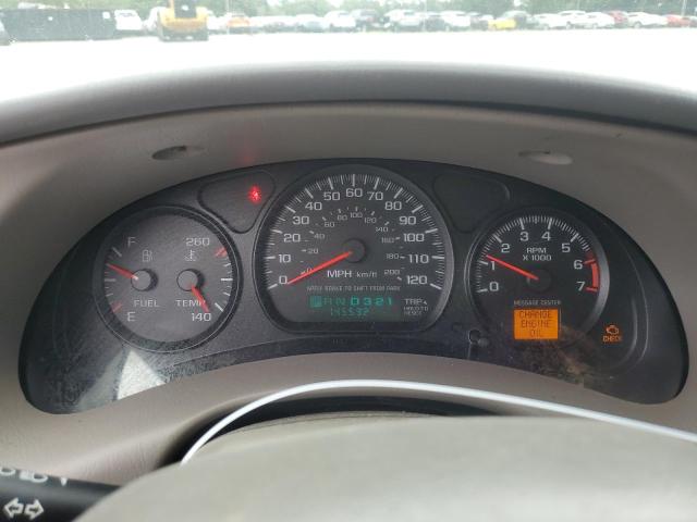 Photo 9 from auction – 2002 CHEVROLET IMPALA LS with VIN 2G1WH55K929302690