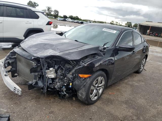HONDA CIVIC LX 2018 with VIN 2HGFC2F53JH574414 - Photo from auction