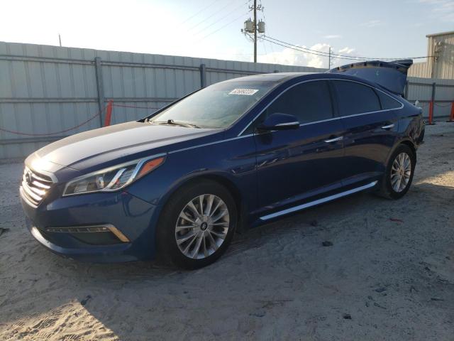 HYUNDAI SONATA 2015 with VIN 5NPE34AF7FH222957 - Photo from auction