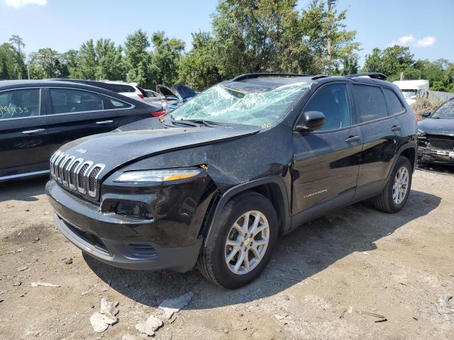 JEEP CHEROKEE S 2017 with VIN 1C4PJMABXHW565318 - Photo from auction