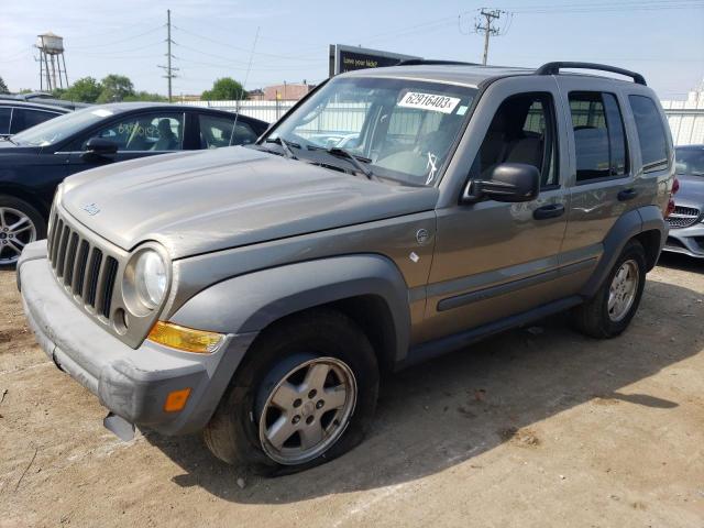 JEEP LIBERTY SP 2005 with VIN 1J4GL48K65W692475 - Photo from auction