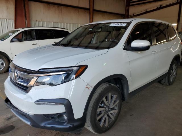 HONDA PILOT EXL 2022 with VIN 5FNYF5H54NB016158 - Photo from auction