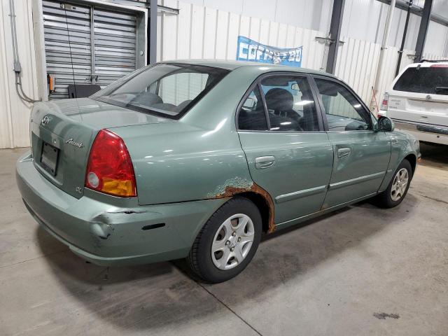 Photo 3 from auction – 2003 HYUNDAI ACCENT GL with VIN KMHCG45CX3U420280