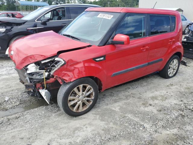 KIA SOUL 2013 with VIN KNDJT2A57D7592740 - Photo from auction