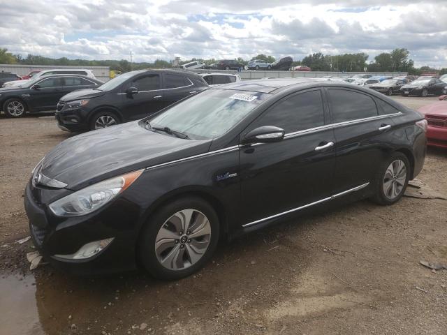 HYUNDAI SONATA HYB 2015 with VIN KMHEC4A4XFA122062 - Photo from auction