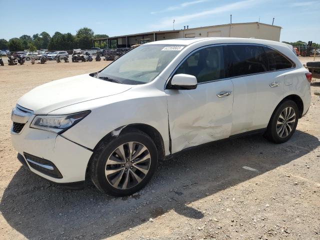 ACURA MDX TECHNO 2015 with VIN 5FRYD3H46FB009035 - Photo from auction