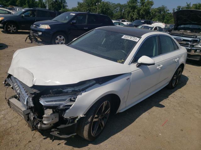 AUDI A4 PREMIUM 2017 with VIN WAUENAF42HN010418 - Photo from auction