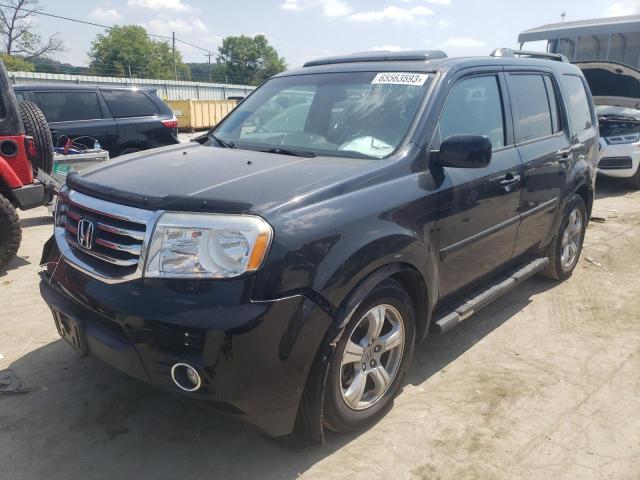 HONDA PILOT EXL 2014 with VIN 5FNYF3H60EB024285 - Photo from auction