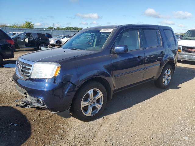 HONDA PILOT EXL 2015 with VIN 5FNYF4H53FB037191 - Photo from auction