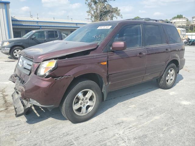 HONDA PILOT EXL 2008 with VIN 5FNYF28508B011266 - Photo from auction