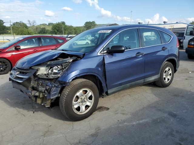 HONDA CR-V LX 2014 with VIN 2HKRM3H35EH556567 - Photo from auction
