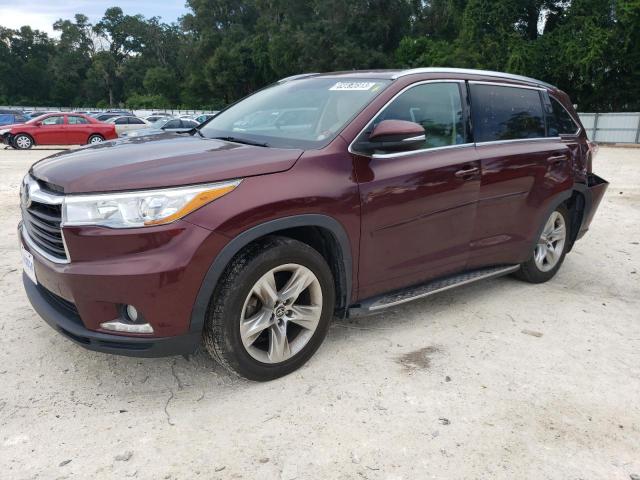 TOYOTA HIGHLANDER 2016 с VIN 5TDDKRFHXGS347761 - Фото с аукциона