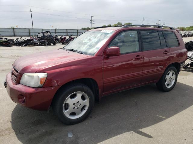 TOYOTA HIGHLANDER 2006 with VIN JTEEP21A560181394 - Photo from auction