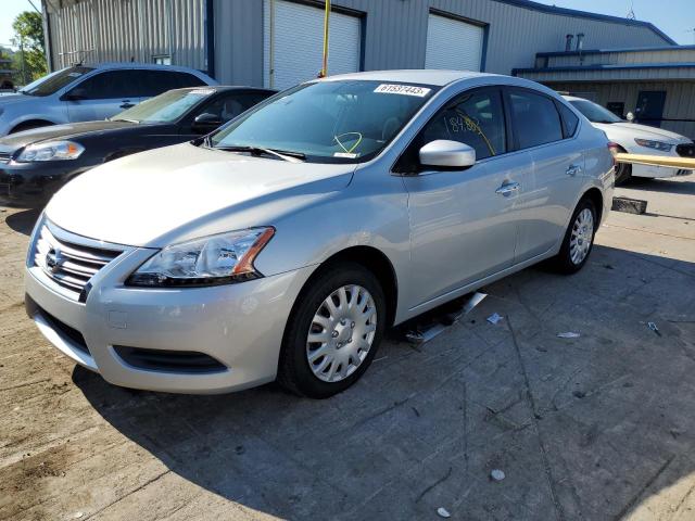NISSAN SENTRA S 2014 with VIN 3N1AB7AP3EL659612 - Photo from auction