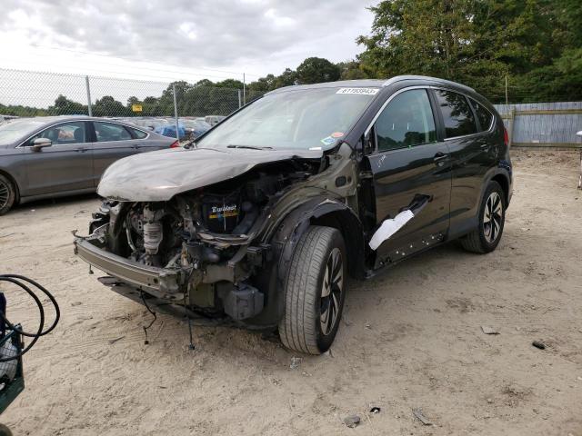 HONDA CR-V TOURI 2015 with VIN 5J6RM4H91FL073661 - Photo from auction