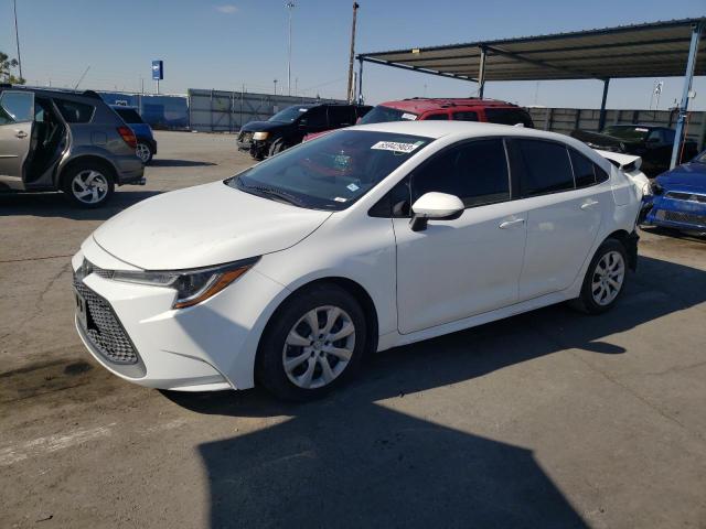 TOYOTA COROLLA LE 2020 with VIN 5YFEPRAE4LP039992 - Photo from auction