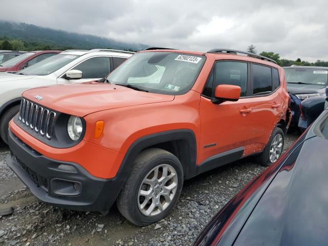 JEEP RENEGADE L 2017 with VIN ZACCJBBB7HPG13193 - Photo from auction
