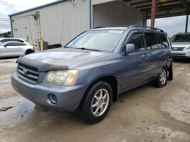 TOYOTA HIGHLANDER 2003 with VIN JTEGF21AX30096977 - Photo from auction