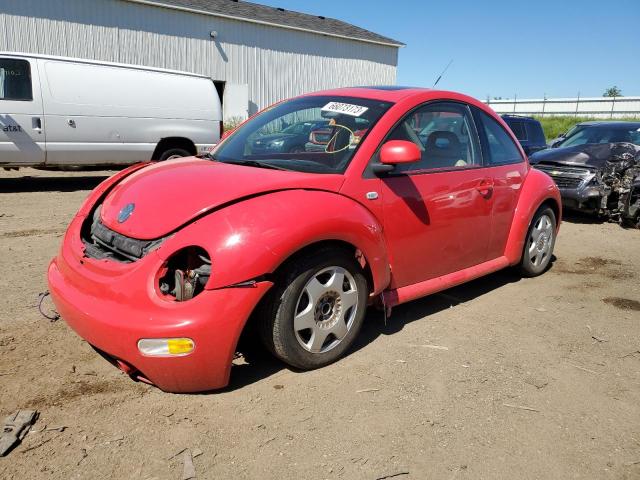 VOLKSWAGEN NEW BEETLE 2000 with VIN 3VWDD21C1YM422603 - Photo from auction