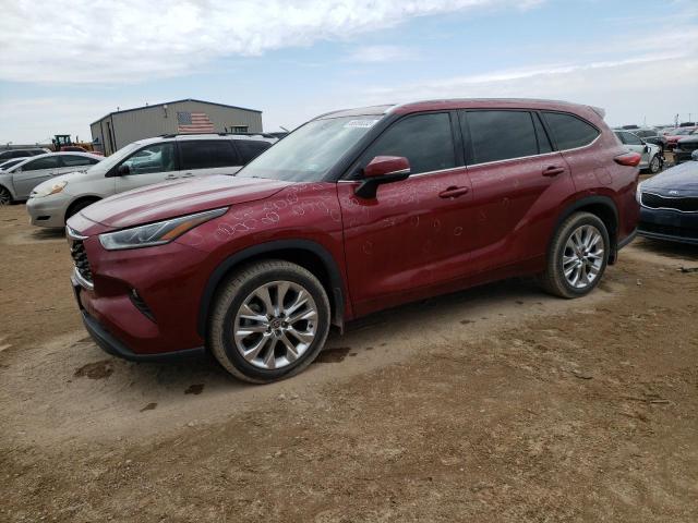 TOYOTA HIGHLANDER 2020 with VIN 5TDDZRBH4LS012975 - Photo from auction