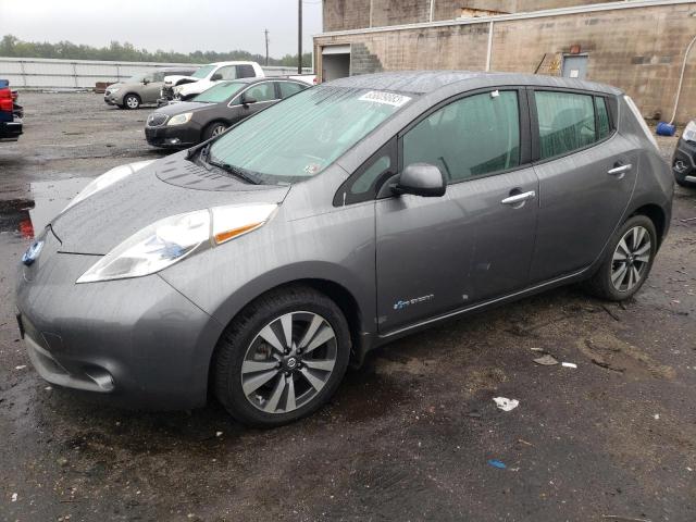 NISSAN LEAF SV 2016 with VIN 1N4BZ0CP5GC312126 - Photo from auction