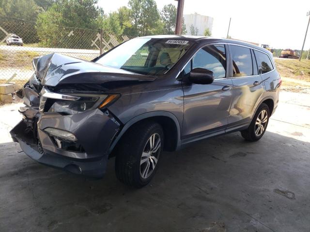 HONDA PILOT EXL 2016 with VIN 5FNYF5H88GB003393 - Photo from auction