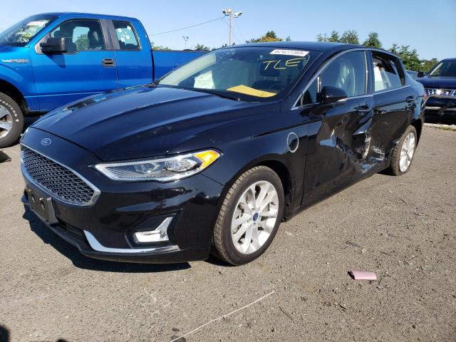 FORD FUSION TIT 2019 with VIN 3FA6P0SU9KR157914 - Photo from auction