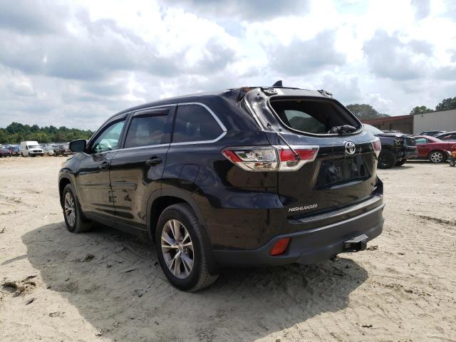 Photo 2 from auction – 2015 TOYOTA HIGHLANDER with VIN 5TDBKRFH7FS196898