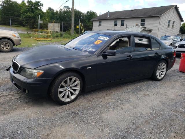 BMW 750 2007 with VIN WBAHN83537DT67114 - Photo from auction