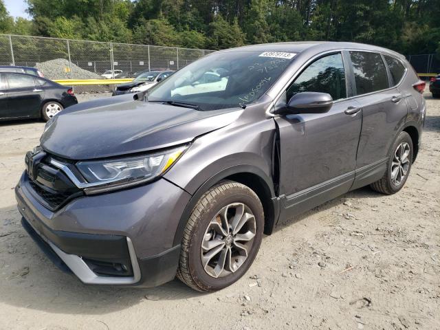 HONDA CR-V EX 2022 with VIN 7FARW2H53NE050096 - Photo from auction