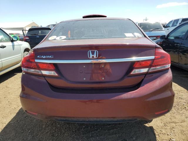 Photo 6 from auction – 2014 HONDA CIVIC LX with VIN 2HGFB2F56EH503121