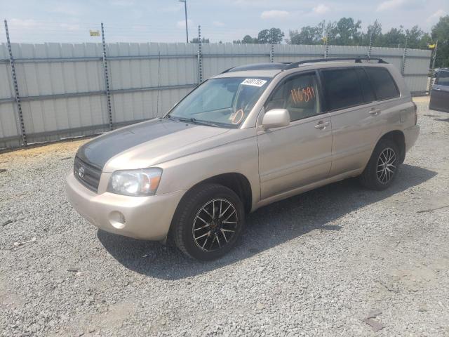 TOYOTA HIGHLANDER 2004 with VIN JTEGP21A340026025 - Photo from auction