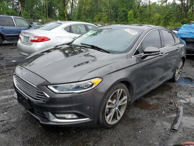 FORD FUSION TIT 2017 with VIN 3FA6P0D97HR303731 - Photo from auction