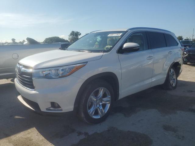TOYOTA HIGHLANDER 2014 with VIN 5TDYKRFH6ES029182 - Photo from auction