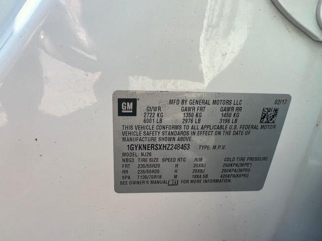 Photo 10 from auction – 2017 CADILLAC XT5 PREMIU with VIN 1GYKNERSXHZ248463
