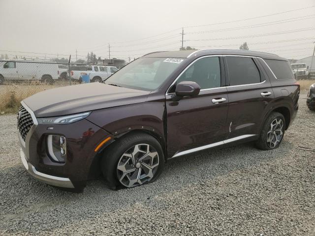 HYUNDAI PALISADE C 2022 with VIN KM8R7DHEXNU446078 - Photo from auction