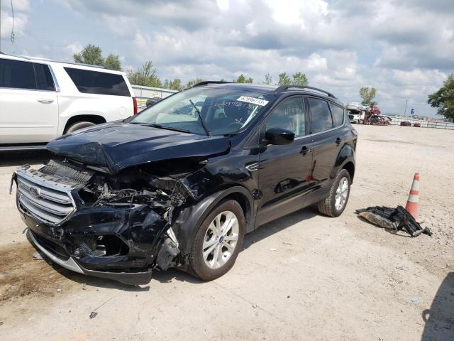 FORD ESCAPE SE 2018 with VIN 1FMCU0GD2JUA20833 - Photo from auction